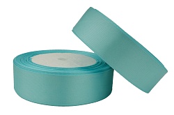 Лента атласная 2,5 см Голубой 23 м